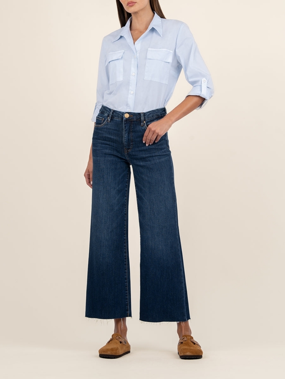 Kut Meg Fab Ab Wide Leg